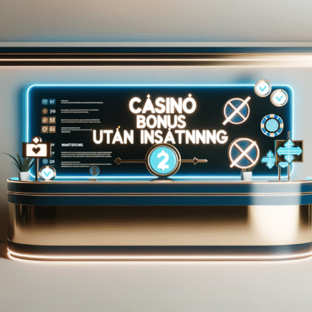 Casino bonus utan insättning och omsättningskrav – Enkla regler