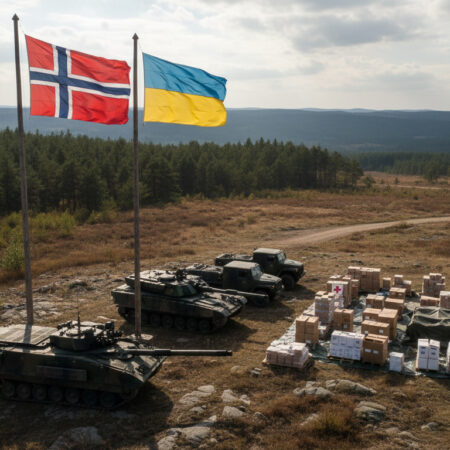 Norges engagemang i Ukraina med militär och bistånd