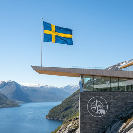 Sverige går med i NATO och stärker Norden