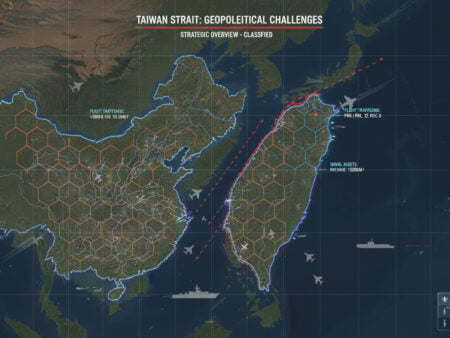 Kina och Taiwan spänningar och geopolitiska utmaningar