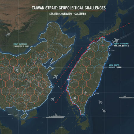 Kina och Taiwan spänningar och geopolitiska utmaningar